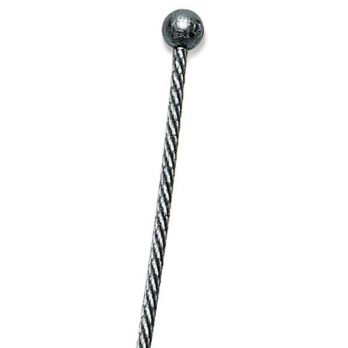 deKartshop.nl  Gaskabel / remkabel/ koppeling kabel ronde kop 2M x 1,9MM