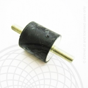 Rotax Max Rotax max uitlaat bevestiging rubber M8