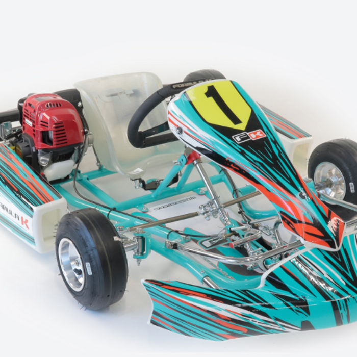 Formula K Formula K Delfino Baby Kart met 140F Motor en banden  35CC 4-takt