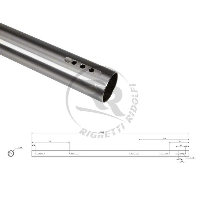 Righetti Ridolfi RR Achteras 40x1020x3MM