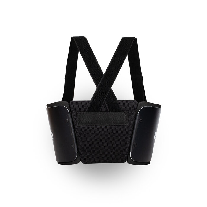 Bengio Bengio bumper rib beschermer zwart/fluor oranje
