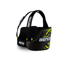 Bengio Bengio bumper rib beschermer zwart/fluor geel lady / dames model