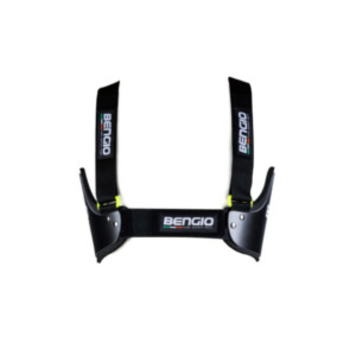 Bengio Bengio bumper rib beschermer zwart/fluor geel lady / dames model