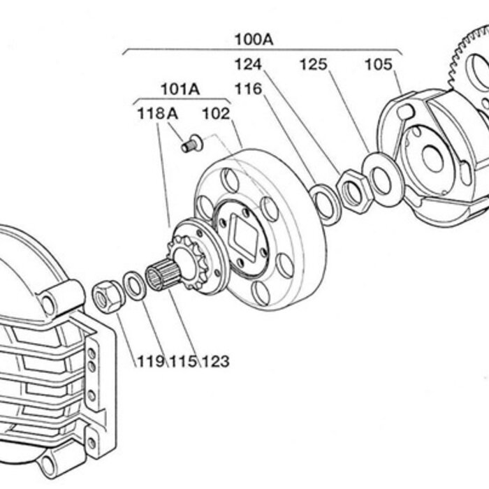 Iame Iame X30 Koppeling ring