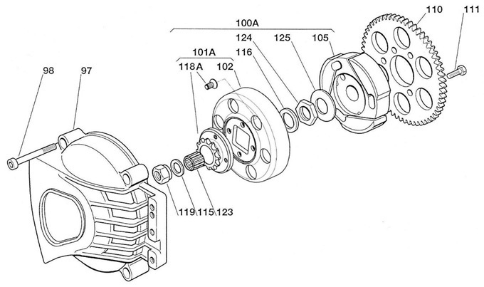Iame Iame X30 Koppeling ring