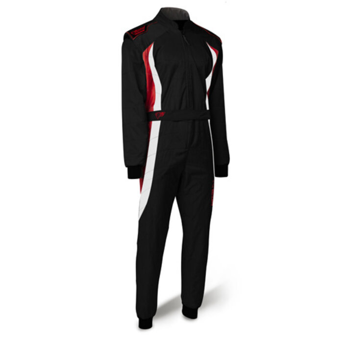 Speed Racewear Speed LVL2 Overall RS-3 Barcelona zwart/wit/rood