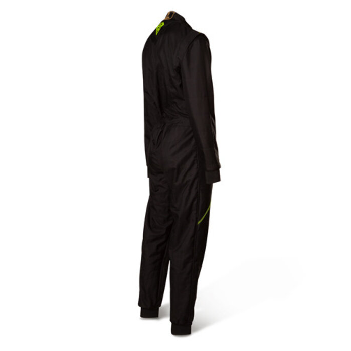 Speed Racewear Speed LVL2 Overall RS-1 Barcelona zwart/fluor geel