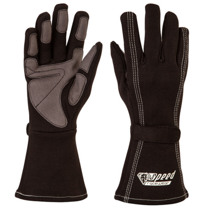 Speed Racewear Speed handschoenen Auckland G-1 Zwart
