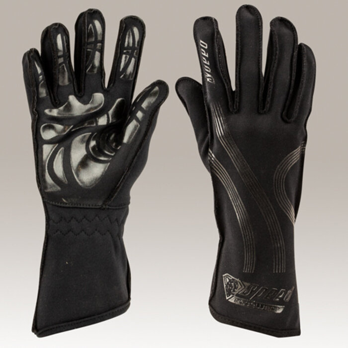 Speed Racewear Speed handschoenen Adelaide G-1 Zwart