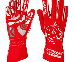 Speed Racewear Speed handschoenen Melbourne G-2 Rood/wit