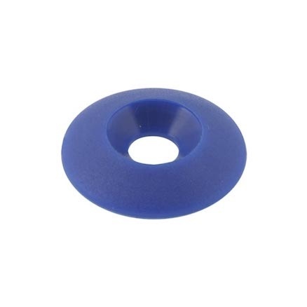 deKartshop.nl Plastic verzonken ring M8 Blauw