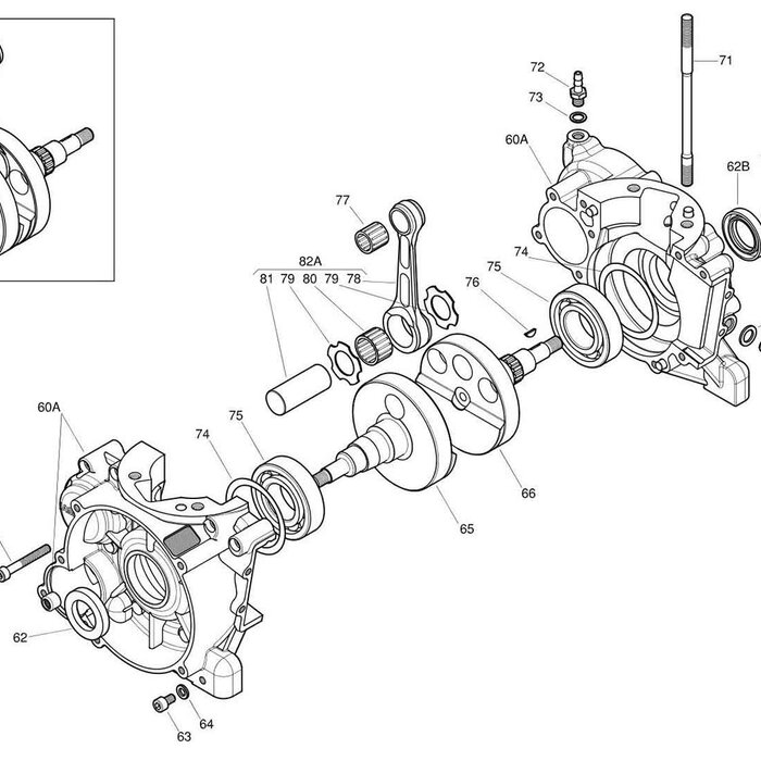 Iame Iame X30 carter compleet
