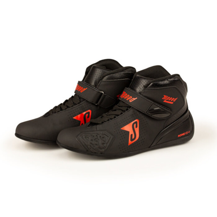 Speed Racewear Speed Rome KS-4 zwart/ rood