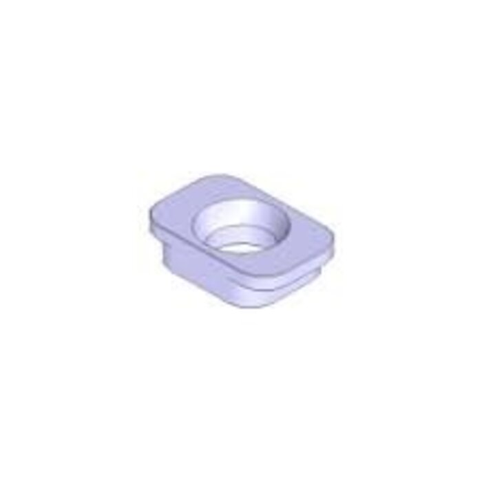 IPK IPK Fusee caster plaat 1 graden / 10MM Bout gat