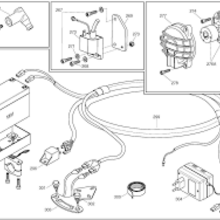 Iame Iame relais start motor 80ah