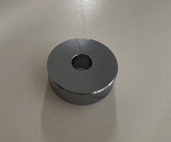 LenzoKart LenzoKart Stoel spacer M8 x 10MM dikte aluminium