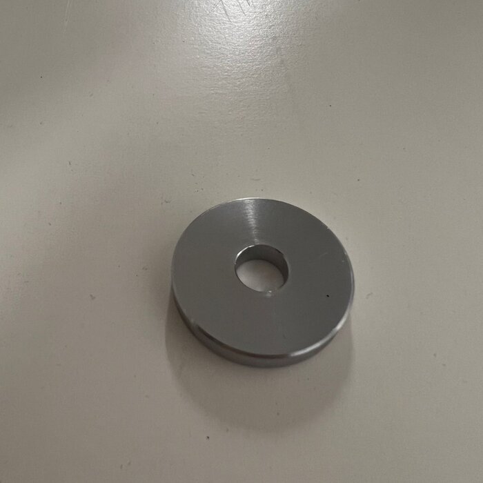 LenzoKart LenzoKart Stoel spacer M8 x5MM dikte aluminium
