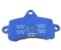 Top Kart Top kart remblok blauw (Twister / Bullet KF achter)
