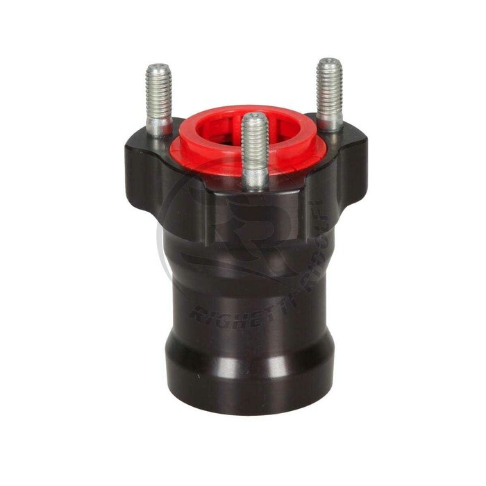 Righetti Ridolfi RR voorwielnaaf zwart aluminium 75 x 25MM