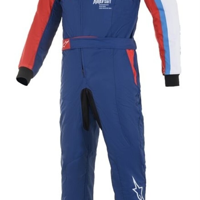 Alpinestars AlpAlpinestars KMX-9 v2 S Graphic Blauw/ rood / wit Kids