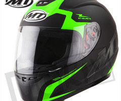 MT Helmets MT Helmets Thunder 2 Squad Zwart Fluor Groen
