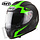 MT Helmets Thunder 2 Squad Zwart Fluor Groen