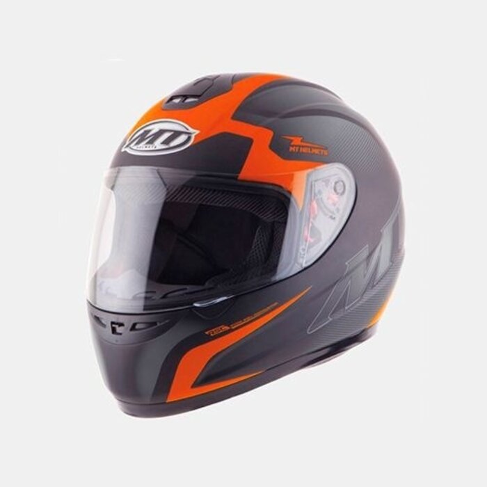MT Helmets MT Helmets Thunder 2 Squad Zwart / oranje