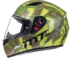 MT Helmets MT Helmets Mungello leopard military groen