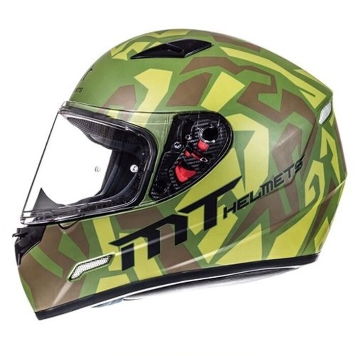 MT Helmets MT Helmets Mungello leopard military groen