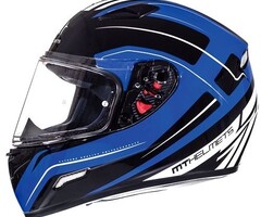 MT Helmets MT Helmets Mungello marker zwart / blauw