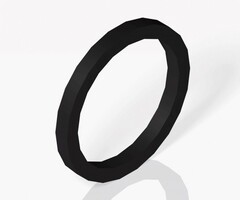 IPK IPK remklauw rubber (str achter / dark achter) 28x34MM