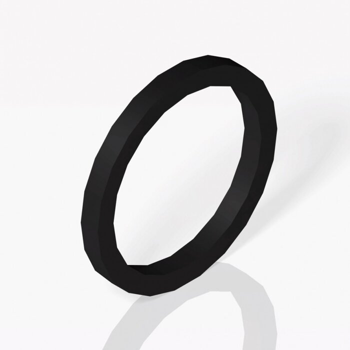 IPK IPK remklauw rubber (str achter / dark achter) 28x34MM
