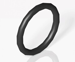 IPK IPK remklauw rubber (str achter / dark achter) 28MM rond 3112