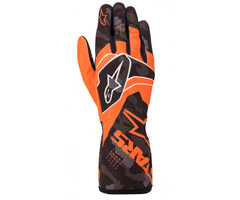 Alpinestars Alpinestars Tech 1-K glove Camo Fluor oranje / zwart