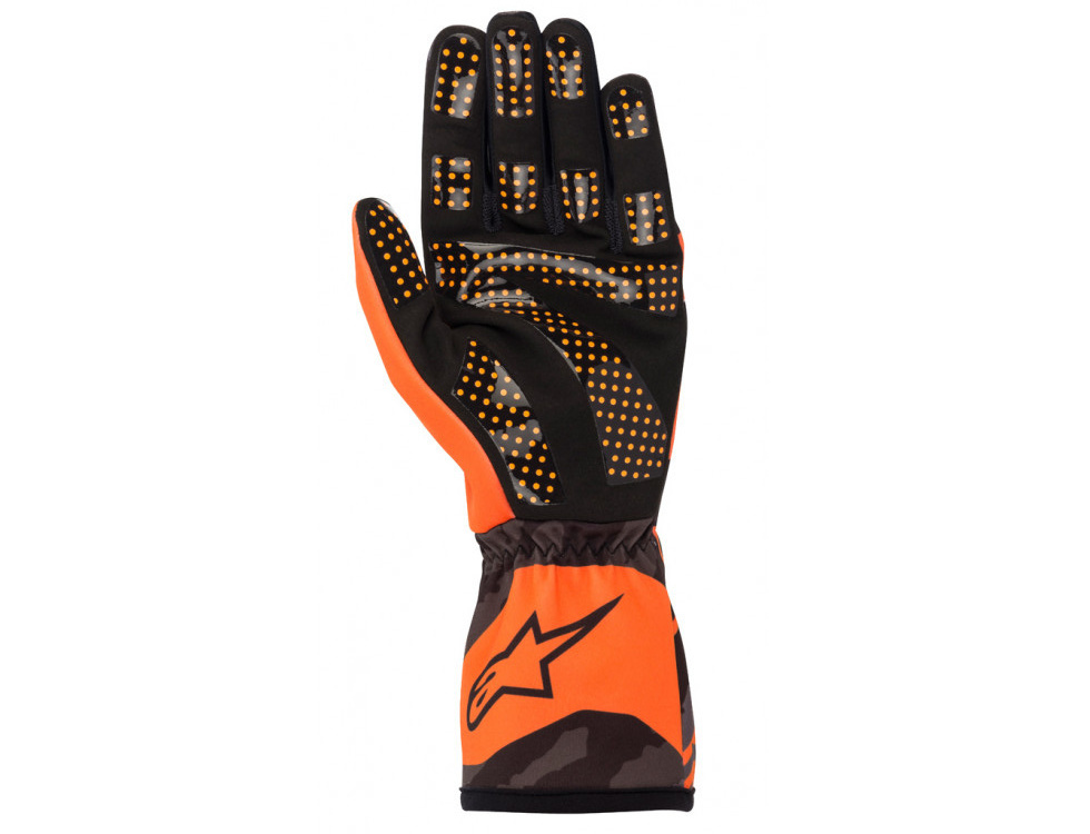 Alpinestars Alpinestars Tech 1-K glove Camo Fluor oranje / zwart