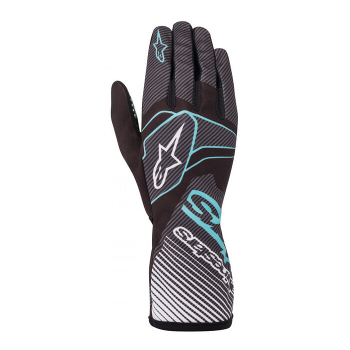 Alpinestars Alpinestars Tech 1-K glove zwart / turqoise