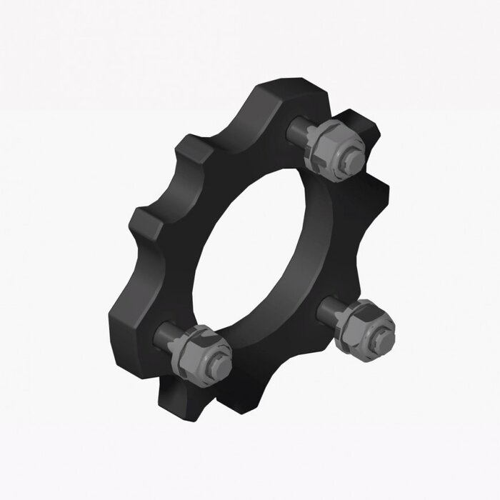 IPK IPK MKB mini flens remschijf support