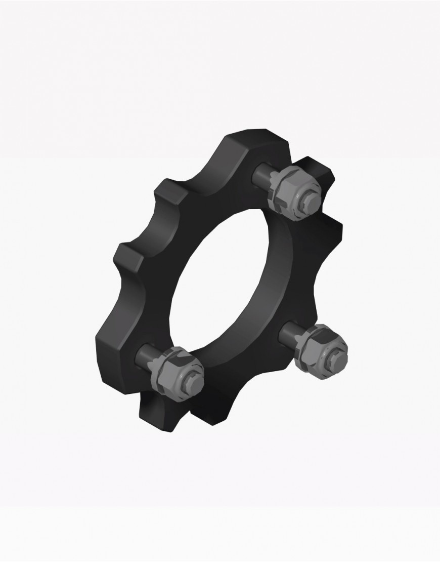 IPK IPK MKB mini flens remschijf support