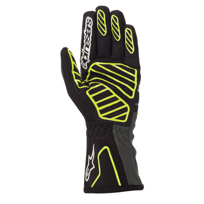 Alpinestars Alpinestars Tech 1-K V2 glove zwart / fluor geel