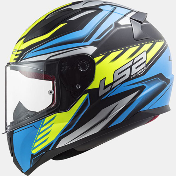 LS2 LS2 FF353 Gale zwart / blauw / fluor geel
