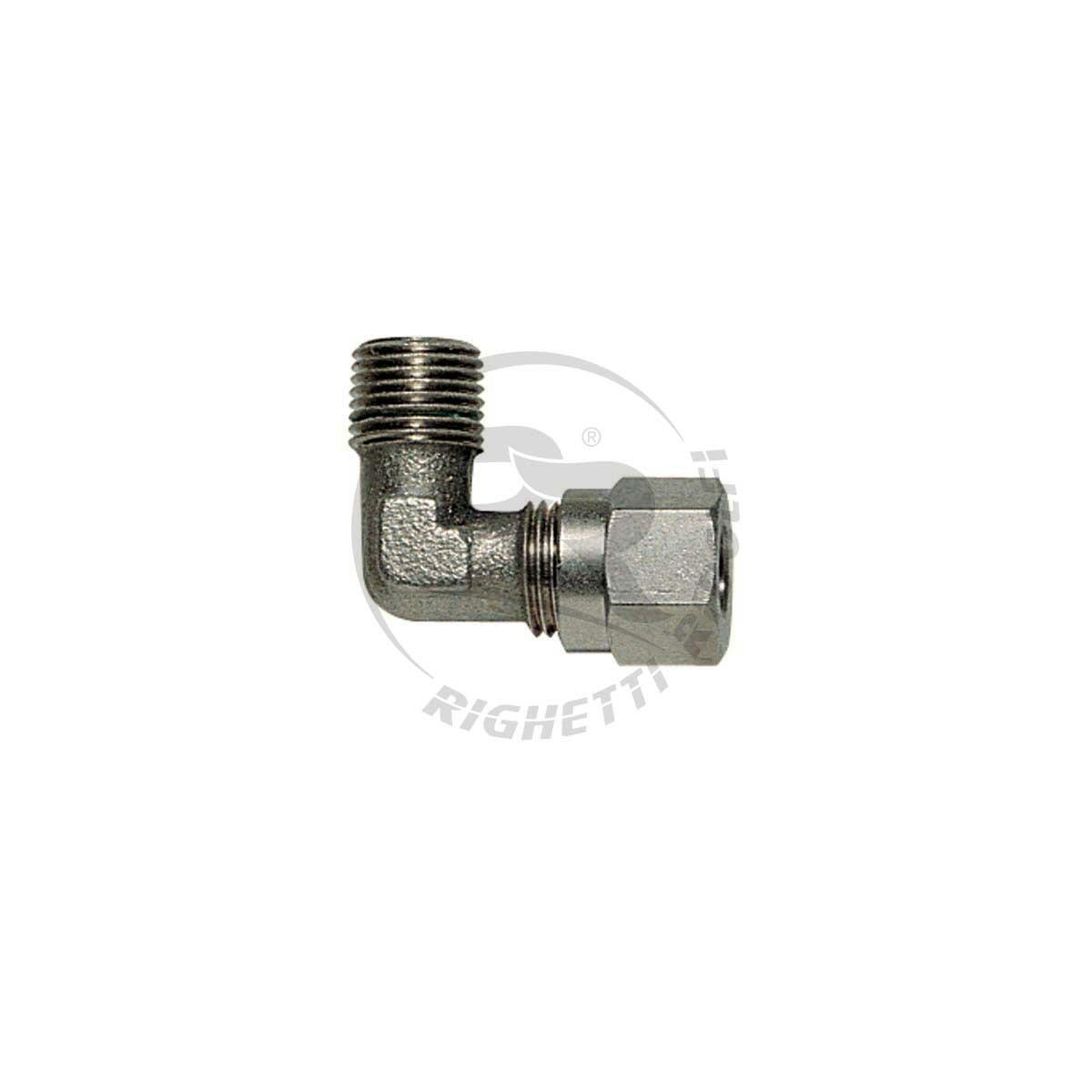 Righetti Ridolfi RR aansluit nippel remslang L-vorm 1/8-6/4MM