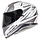 MT helmets Thunder 3 wit / zilver