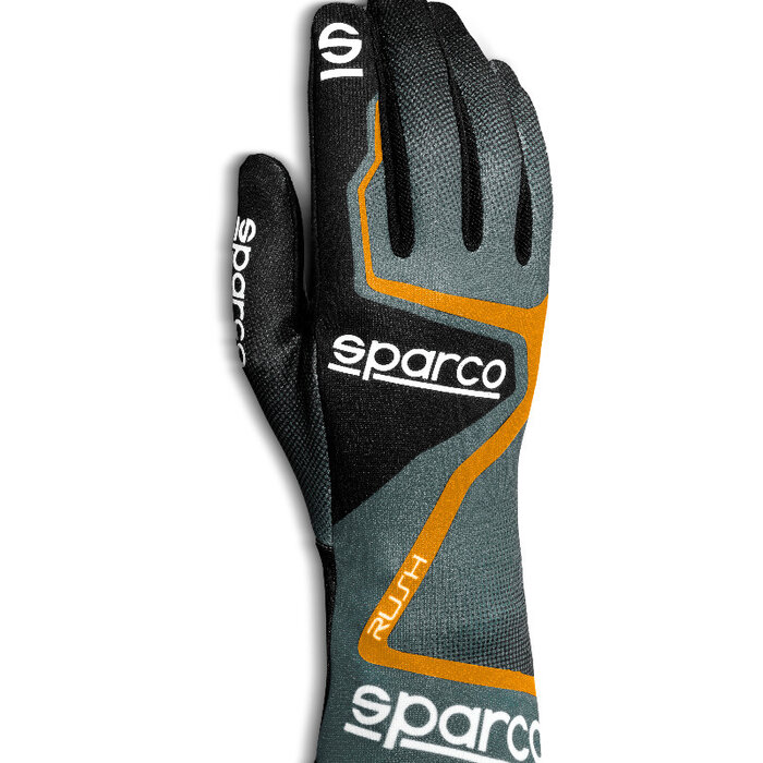 Sparco Sparco Rush kart handschoenen grijs/oranje