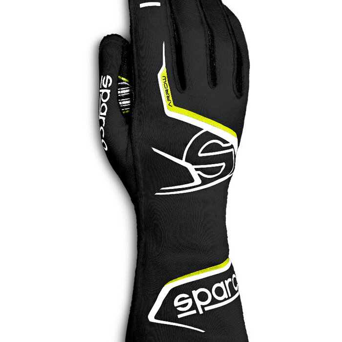 Sparco Sparco Arrow kart handschoenen zwart/geel