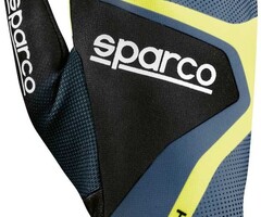 Sparco Sparco Rush kart handschoenen Grijs / Fluor geel