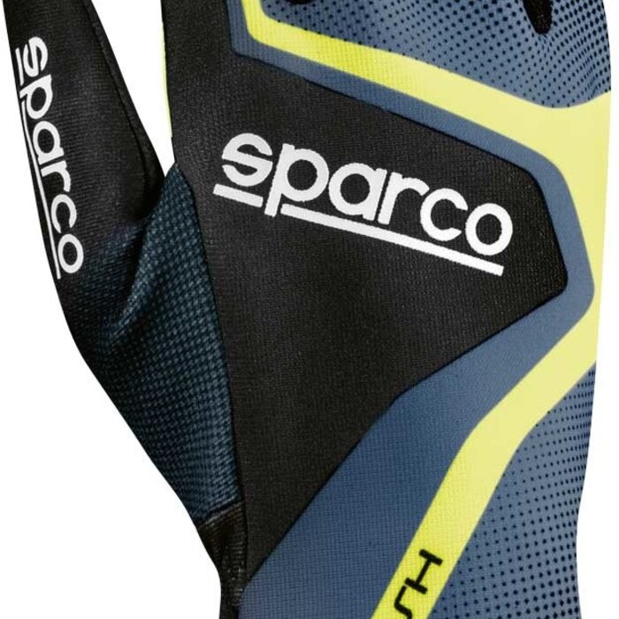 Sparco Sparco Rush kart handschoenen Grijs / Fluor geel