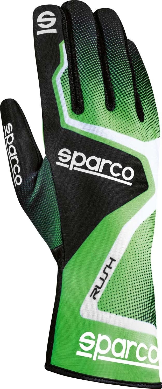 Sparco Sparco Rush kart handschoenen Groen / wit