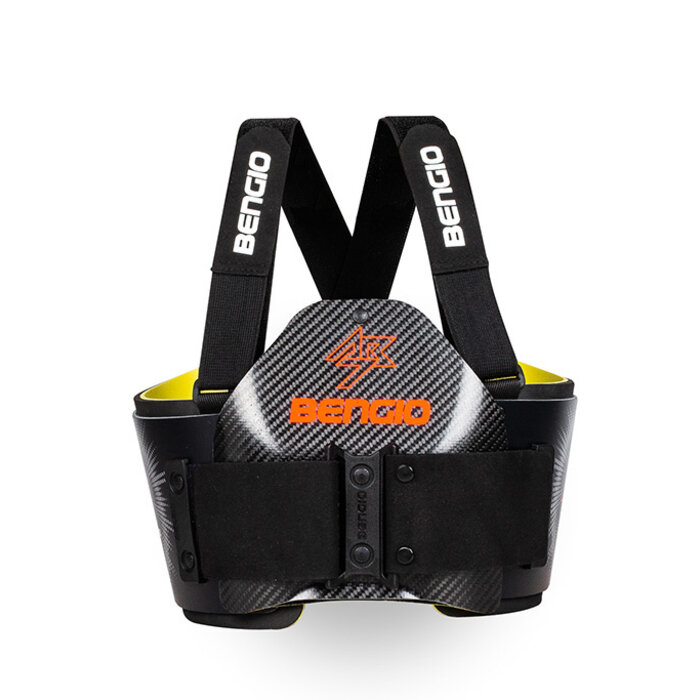 Bengio Bengio AB7 ribprotector FIA 8870-2018 keuring Fluor oranje