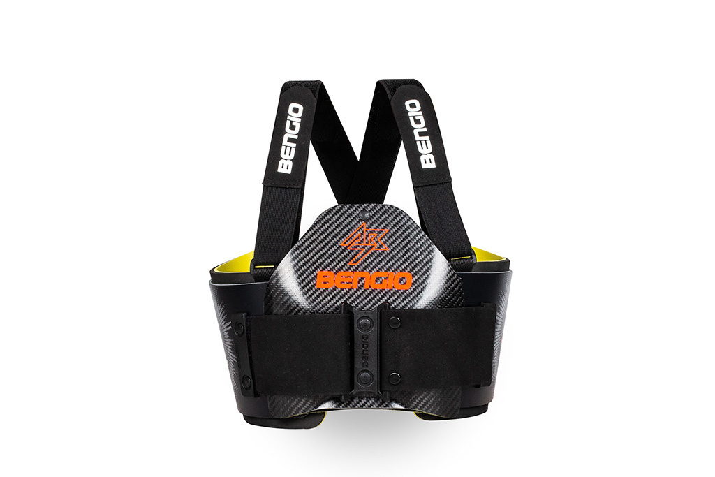 Bengio Bengio AB7 ribprotector FIA 8870-2018 keuring Fluor oranje