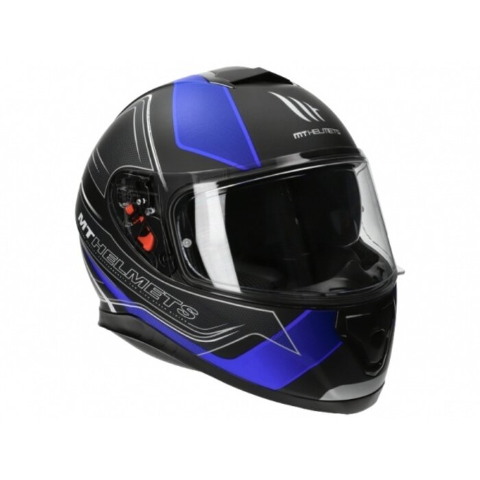 MT Helmets MT Helmets Thunder 3 SV matt zwart/blauw